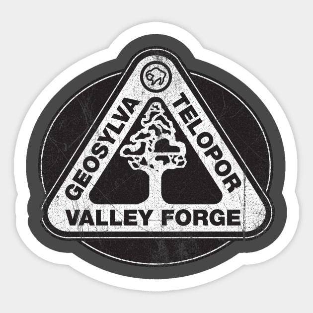 Valley Forge Sticker by MindsparkCreative